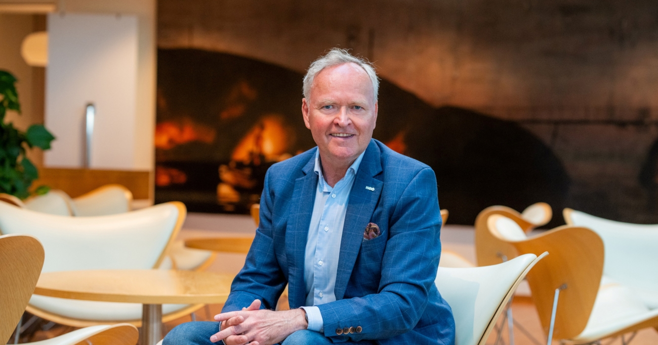 portrett av advokat og forhandlingssjef i NBF Hans Tore Hagland