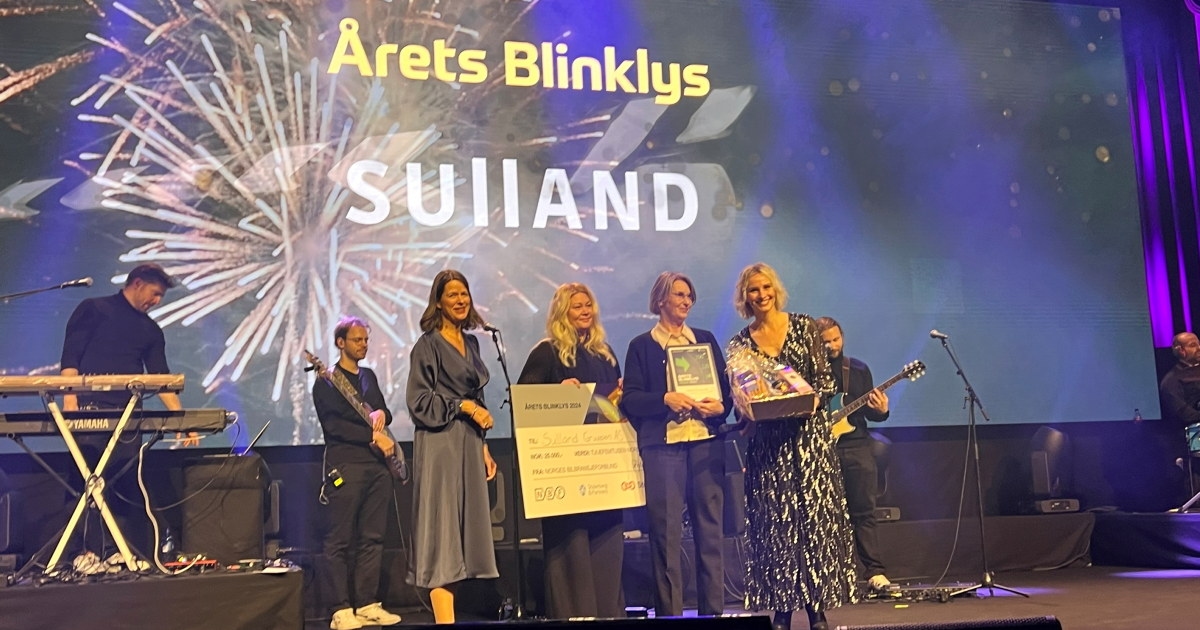 Sulland vinner av Årets Blinklys 2024