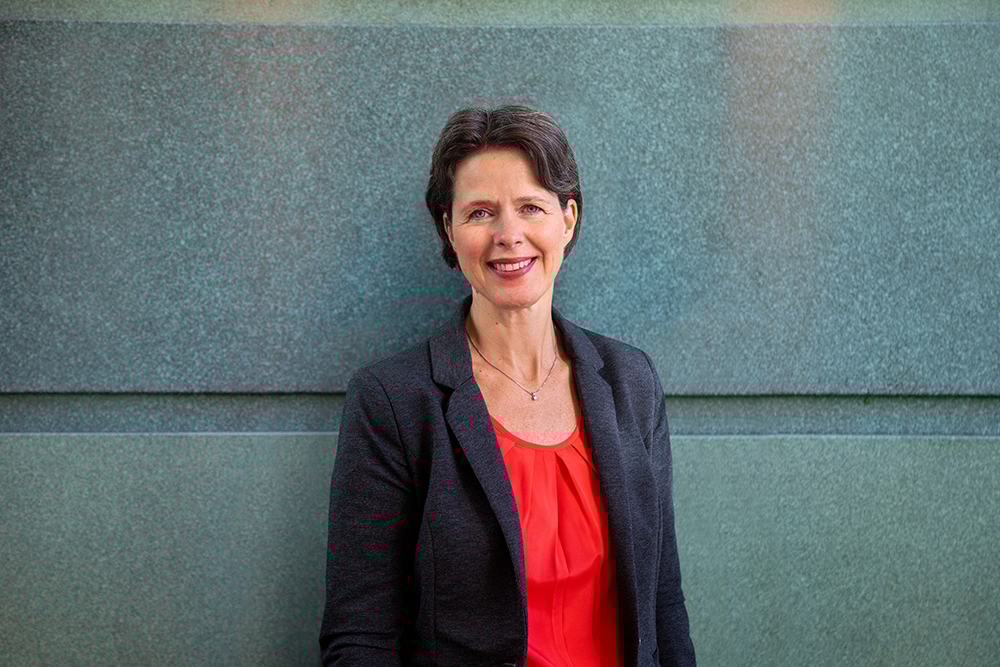 Portrett  av Heidi Lund. 