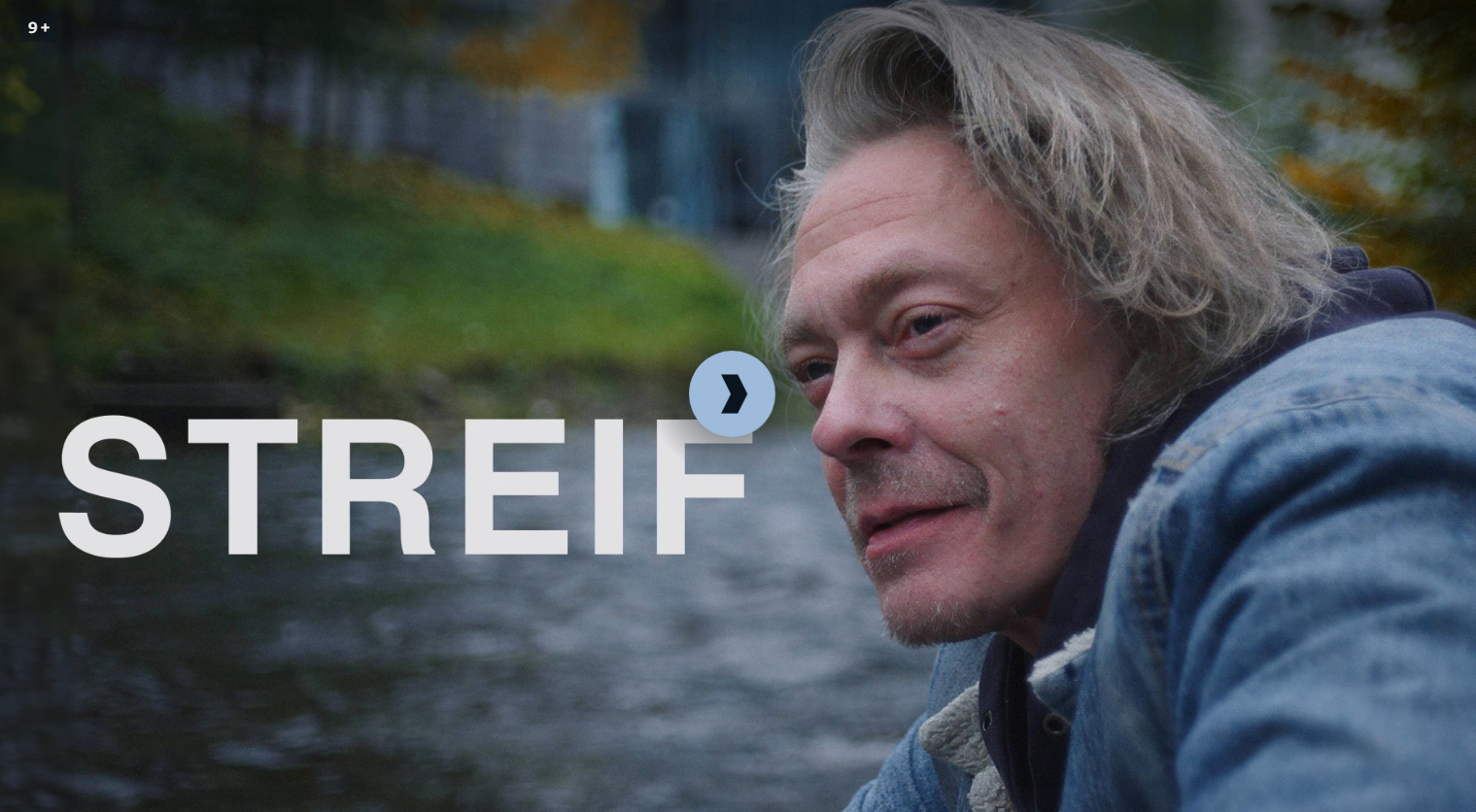 bilde fra filmen Streif. Kristoffer Joner