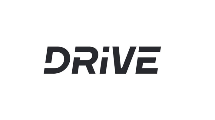 DRIVE logo sorte blokkbokstaver