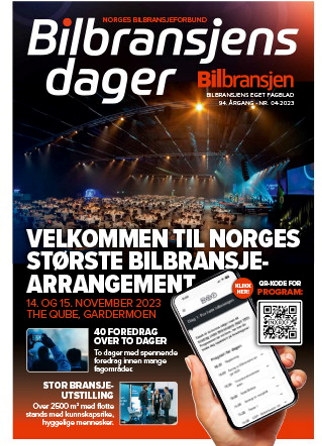 Forside bladet Bilbransjen