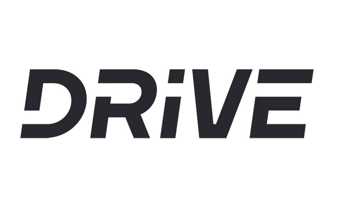 DRIVE logo sorte blokkbokstaver