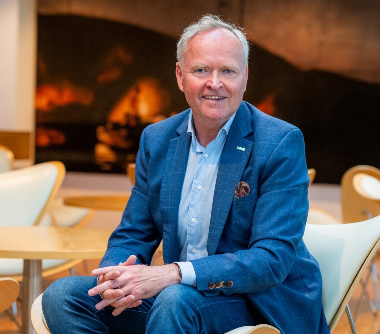 portrett av advokat og forhandlingssjef i NBF Hans Tore Hagland